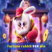 fortune rabbit 888 win